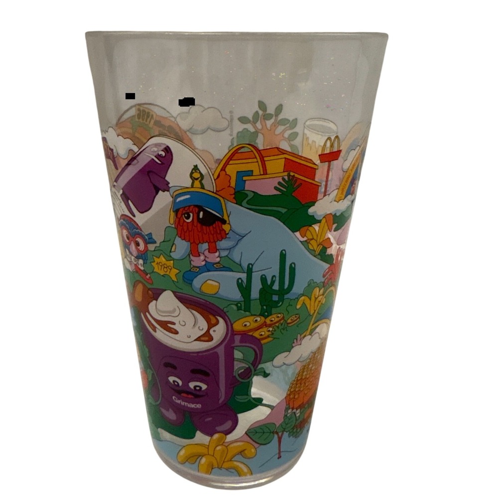 McDonalds Land Cup 2024 Characters Vintage Hamburglar‎ Grimace Ronald Collectors